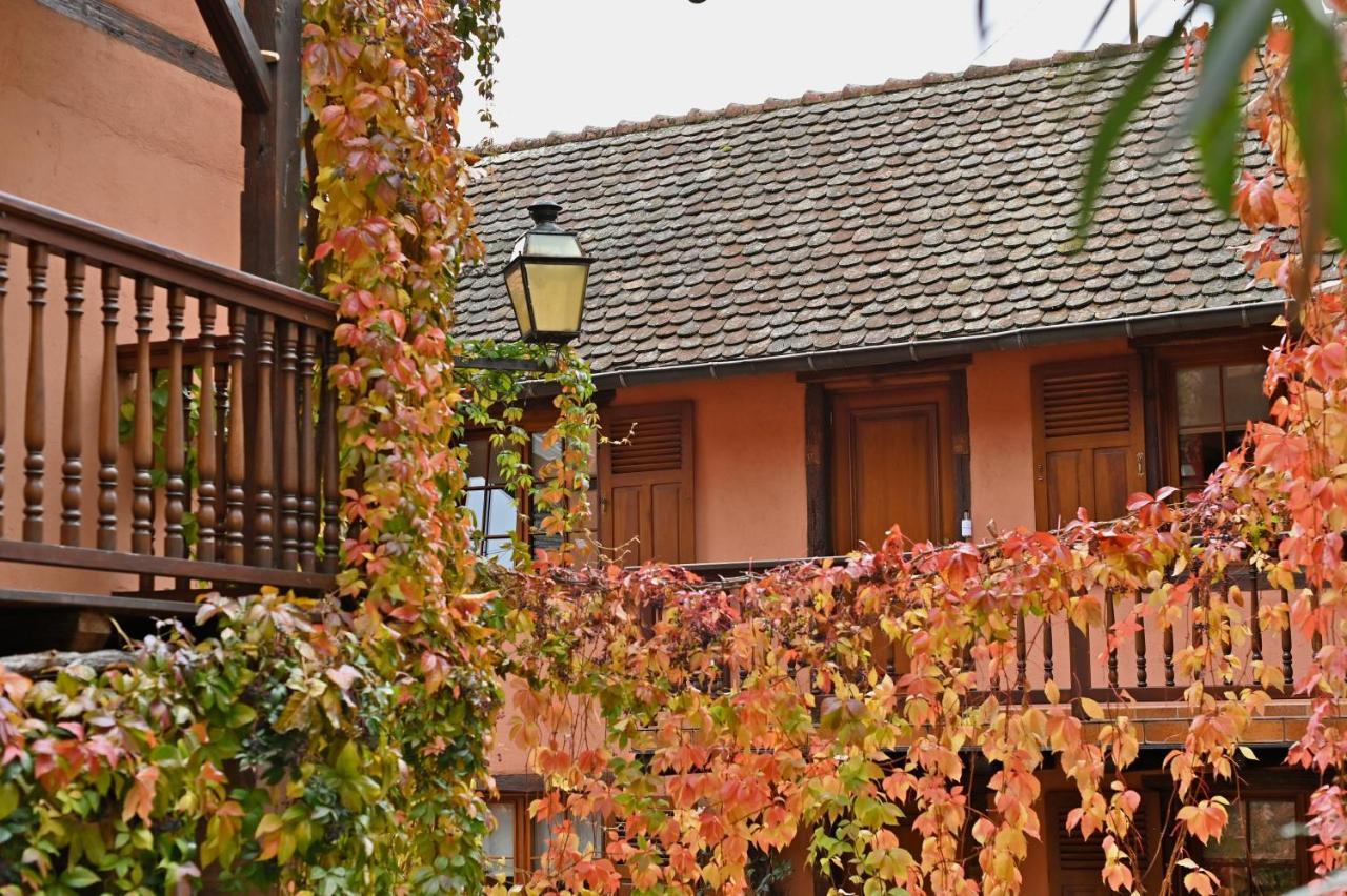 Hotel De L'Ange Niedermorschwihr Exterior foto